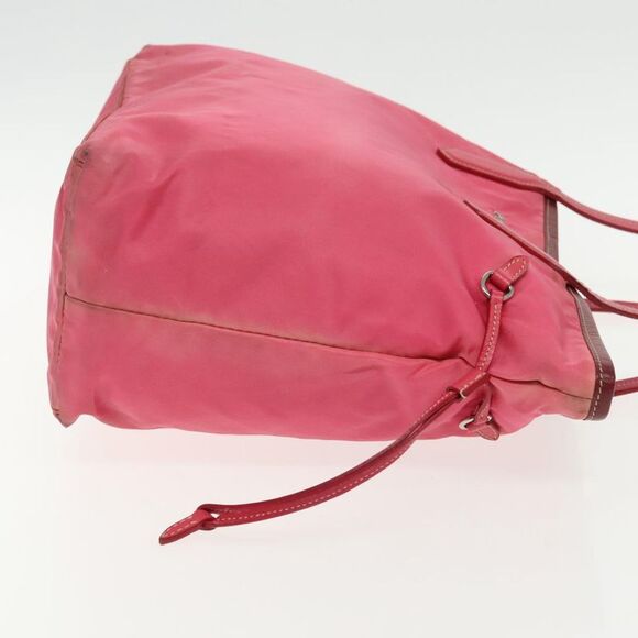 Prada Re-Nylon Pink Synthetic Tote Bag (Pre-Owned) - Picture 3 of 16